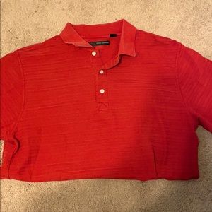 greg norman medium red polo
